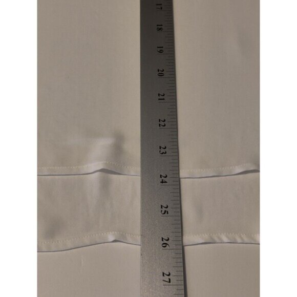 Ro & De Sheer Cut‎ Out White Short Sleeve Top Women's Size Small - Picture 10 of 12